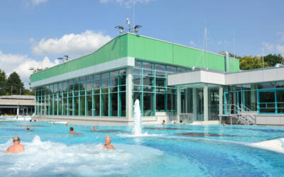 Die Jod-Sole-Therme, hat geöffnet